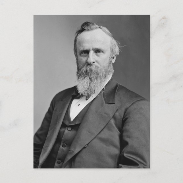 Postal Rutherford B. Hayes (Anverso)
