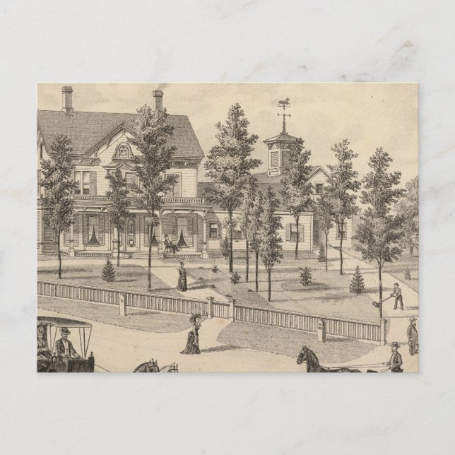 Postal Rutland en Vermont (Anverso)