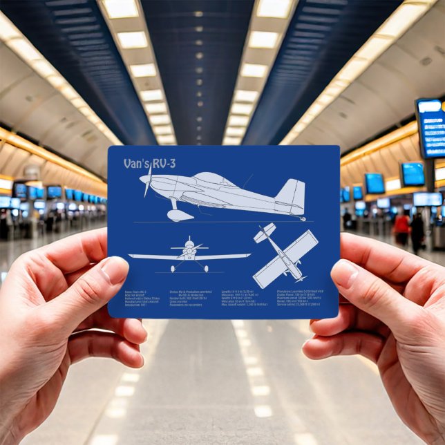 Postal RV-3 de Van - Planes de diseño aéreo ABD (Subido por el creador)