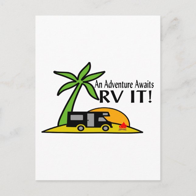Postal RV Adventure (Anverso)