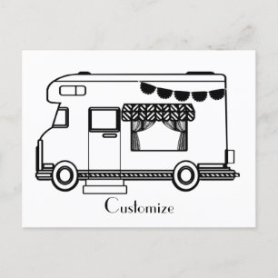 Postal RV Camper Caravana Thunder_Cove