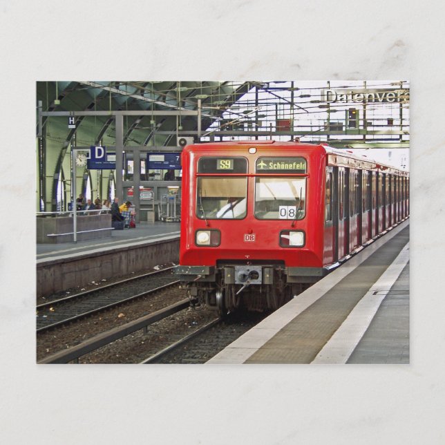 Postal S - bahn Berlín, Alemania. Metro. (Anverso)