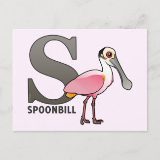 Postal S es para Spoonbill