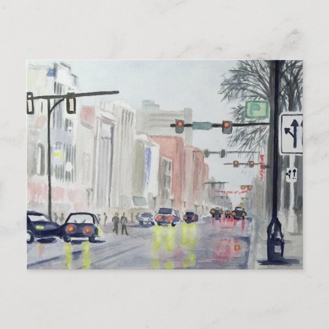 Postal S Main St, Ann Arbor Michigan (Anverso)