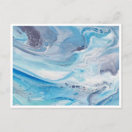 Postal S Postcard 4.25"x5.6" - Marea azul