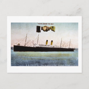 Postal S.S. Celtic (Línea Estrella Blanca) 20.904 Tonelad