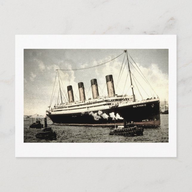 Postal S.S. Estrella olímpica, Línea Estrella Blanca, 191 (Anverso)