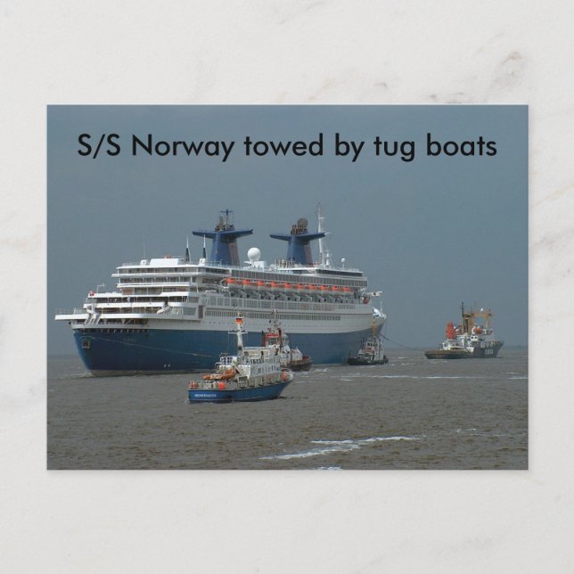 Postal S/S Noruega (Anverso)