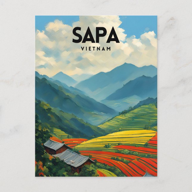 Postal Sa Pa Vietnam (Anverso)