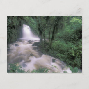 Postal SA, Perú, S.H. Machu Picchu, cascada y nube