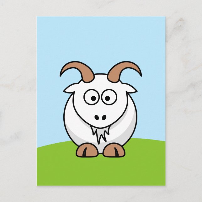 Postal Saanen Goat (Anverso)