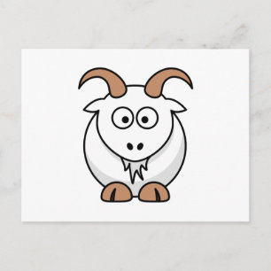 Postal Saanen Goat