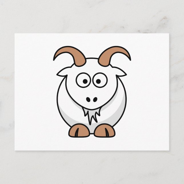 Postal Saanen Goat (Anverso)