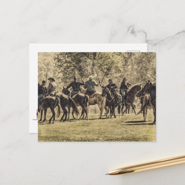 Postal Saber Battle (Anverso/Reverso In Situ)