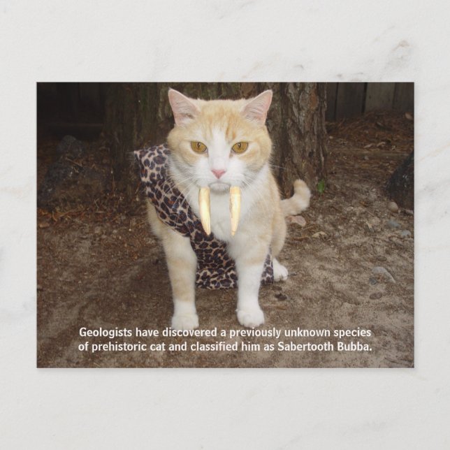 Postal Sabertooth Bubba (Anverso)