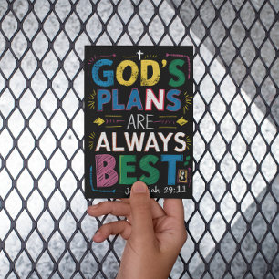 Postal Sabiduría Divina: Los planes de Dios siempre son l