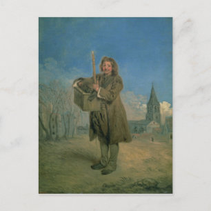 Postal Saboya con marmota, 1715-16