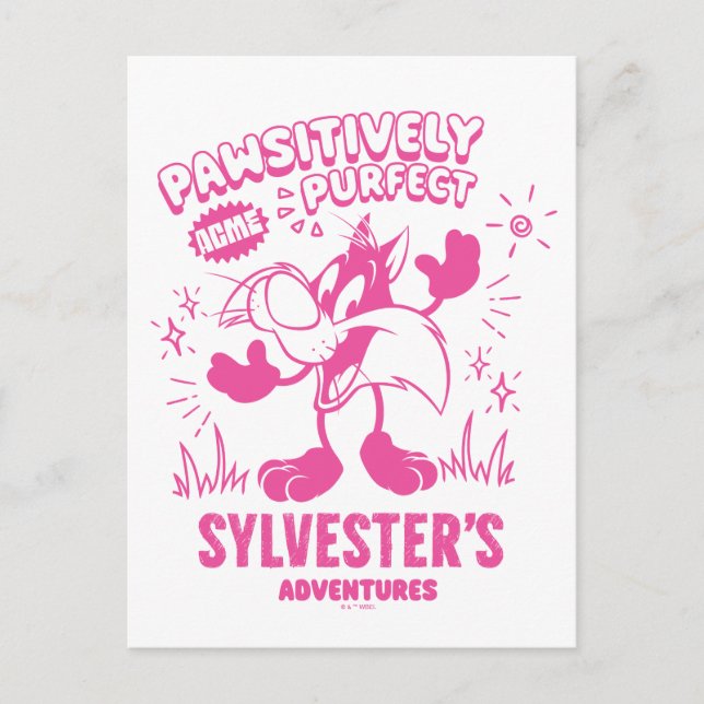 Postal Sabroso Retro SYLVESTER™ (Anverso)