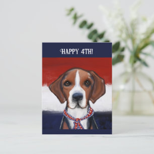 Postal Sabueso Americano