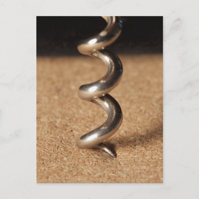 Postal Sacacorchos. (Anverso)