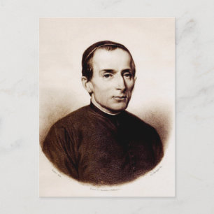 Postal Sacerdote franciscano de San Giuseppe Cafasso