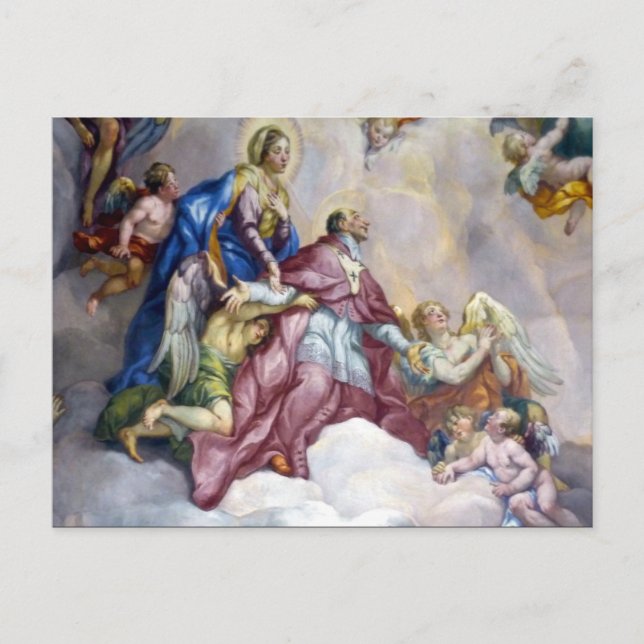 Postal sacerdote fresco (Anverso)