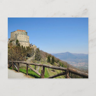 Postal Sacra di San Michele conocida desde el siglo XII