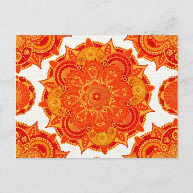 Postal Sacral Chakra Mandala (Anverso)