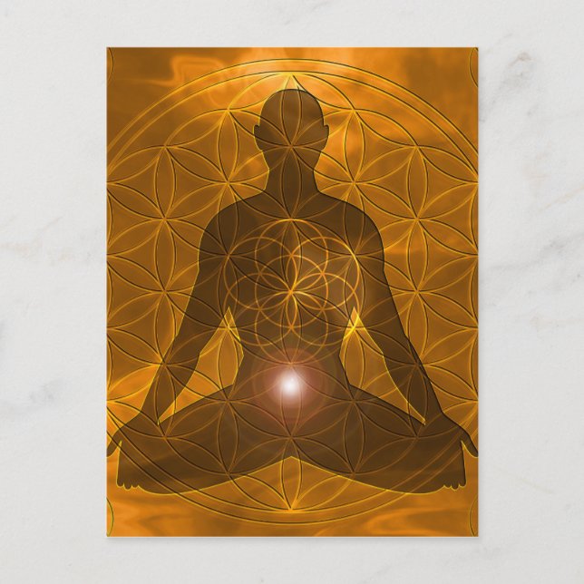 Postal Sacral Chakra Swadhisthana (Anverso)