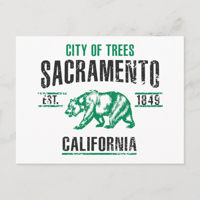 Postal Sacramento (Anverso)