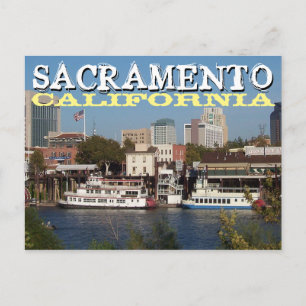 Postal Sacramento California Postcard