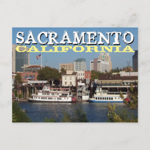 Postal Sacramento California Postcard