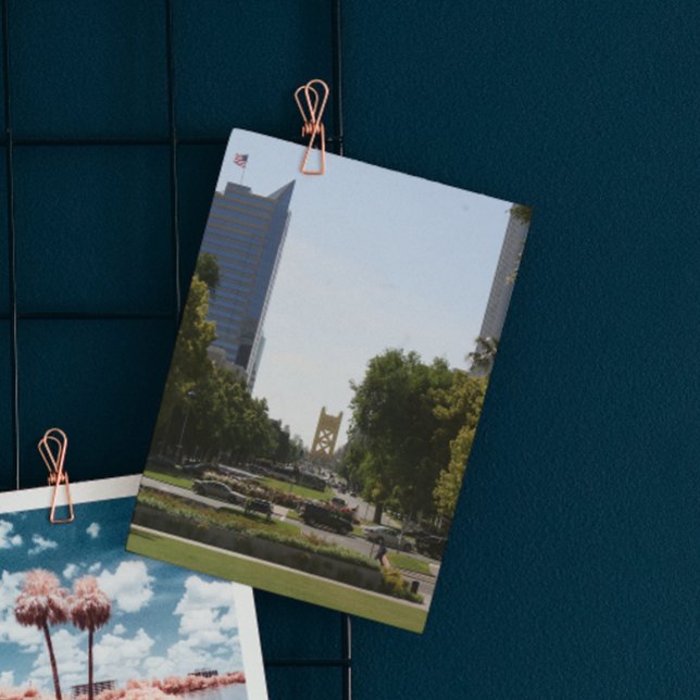 Postal Sacramento: Puente de la Torre del Centro Comercia (Subido por el creador)