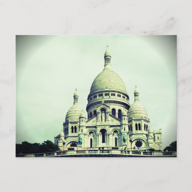 Postal Sacre Coeur (Anverso)