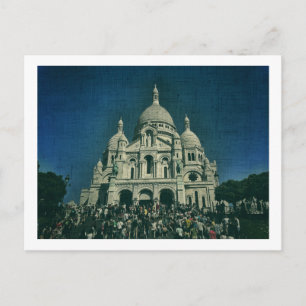 Postal Sacré-Coeur Montmartre París Francia Arquitectura