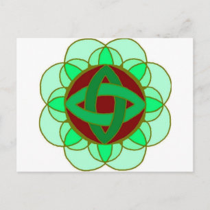 Postal "Sacred Heart Chakra"