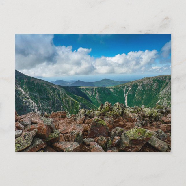 Postal Saddle, Parque Estatal Baxter, Maine (Anverso)