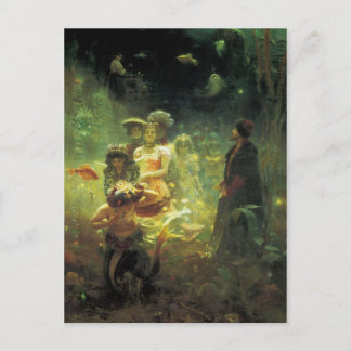 Postal Sadko en el reino submarino por Ilya Repin