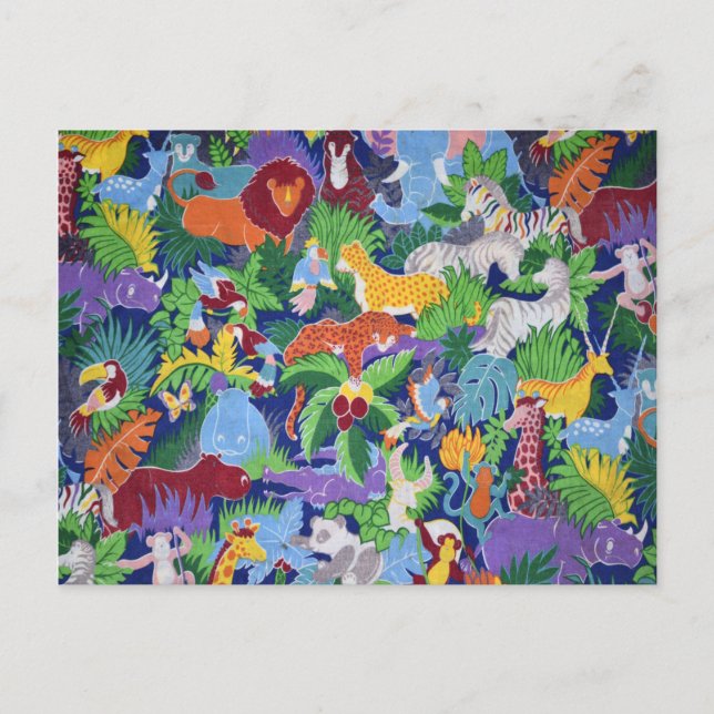 Postal Safari Animal (Anverso)