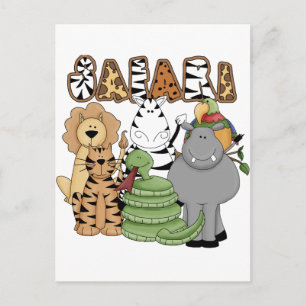 Postal Safari animal