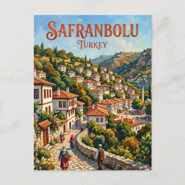 Postal Safranbolu Turquía (Anverso)