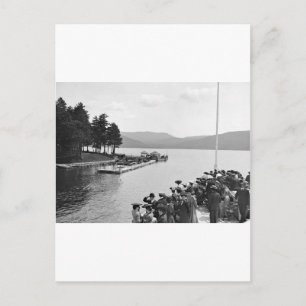 Postal Sagamore Dock, Lago George: 1904