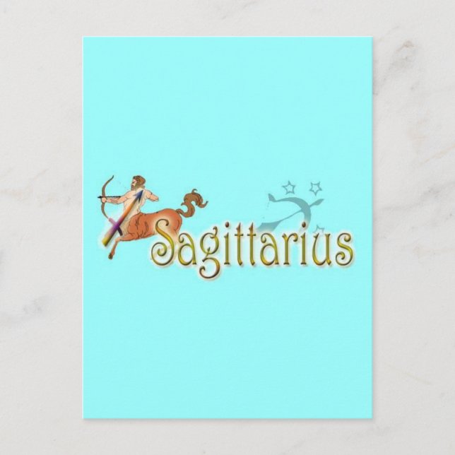 Postal Saggitarius (Anverso)