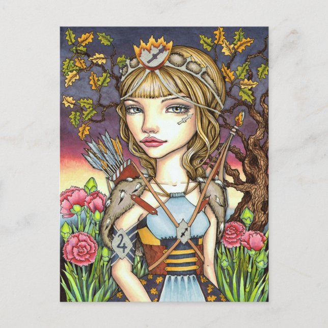 Postal Sagitario (Anverso)