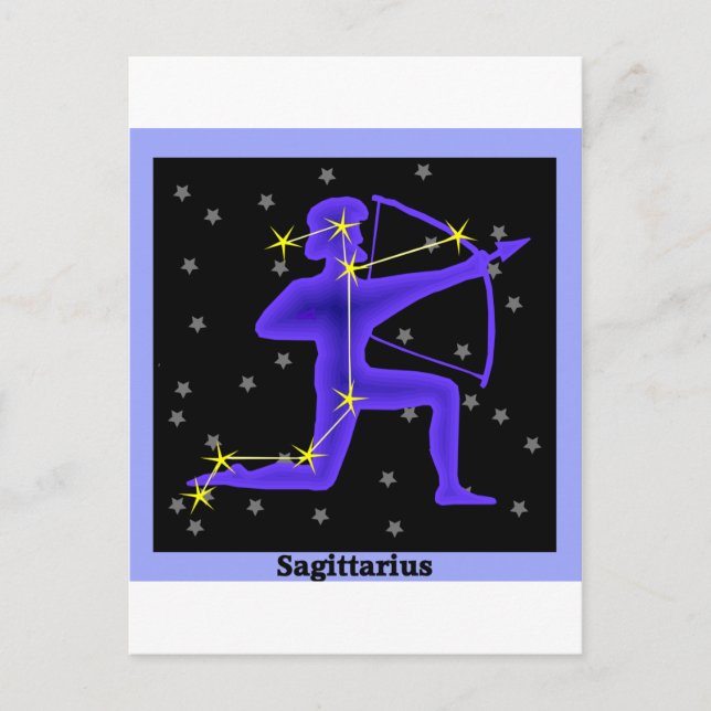 Postal Sagitario (Anverso)