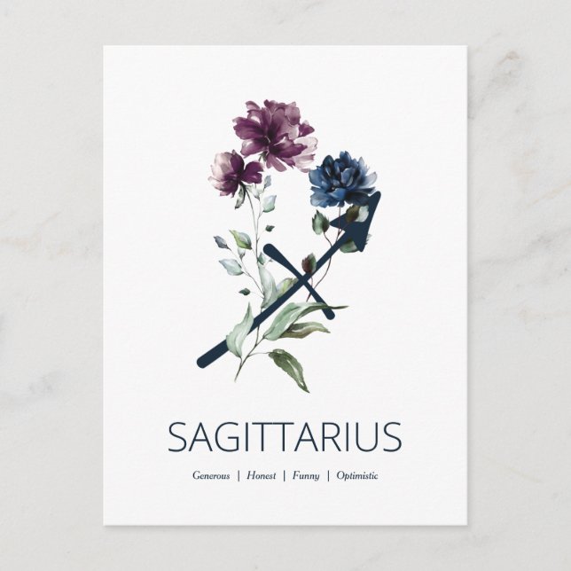 Postal Sagittarius (Anverso)