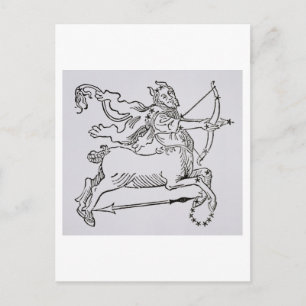 Postal Sagittarius (el Centaur) es un ilustracion de