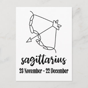 Postal Sagittarius, Rótulo zodiaco