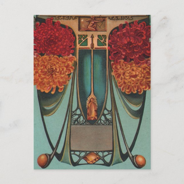 Postal Sagittarius - Zodiac (Anverso)