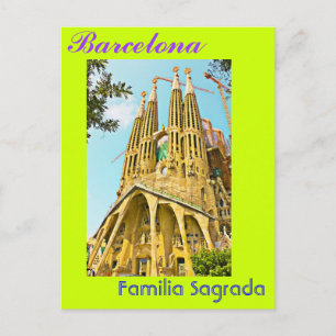 Postal Sagrada Familia